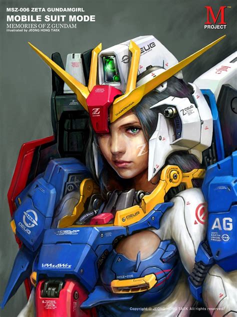 Z-Gundam Girl by ~porco2 on deviantART 5 Anime, Anime Comics, Strike ...