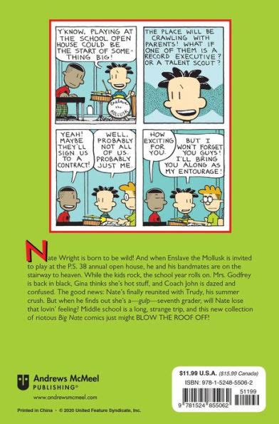 Big Nate Blow The Roof Off By Lincoln Peirce Paperback Barnes Noble