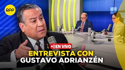 🔴 Entrevista Con Gustavo Adrianzén Tras Voto De Confianza Del Congreso