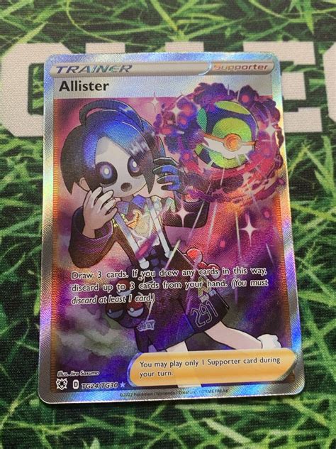 Allister Full Art Trainer Gallery Astral Radiance Tg Tg Pokemon