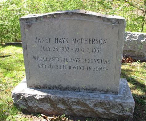 Janet Hays McPherson (1952-1967) - Find a Grave Memorial