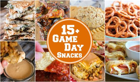 Football Game Day Snack Recipes