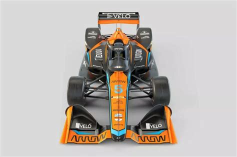 Mclaren Presenta Auto De O Ward Para La Temporada De La Indy