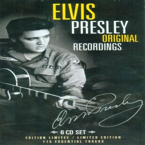 Elvis Presley Elvis Presley Original Recordings 6 CD Set