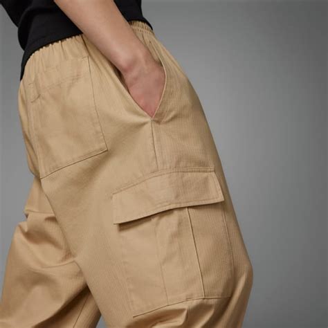 Adidas Enjoy Summer Cargo Pants Beige Men S Lifestyle Adidas