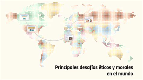 Principales desafíos éticos y morales en el mundo by MARCO ANTONIO