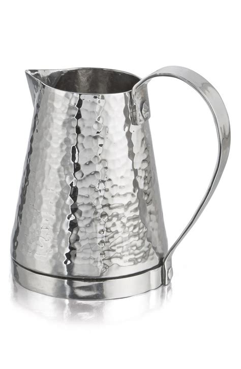 Michael Aram Rivet Hammered Stainless Steel Pitcher Nordstrom