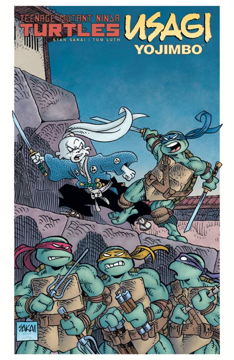 May170385 Tmnt Usagi Yojimbo Hc Ed Previews World