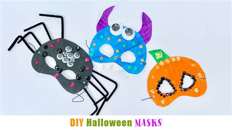 Diy Halloween Masks For Kids Happy Toddler Playtime