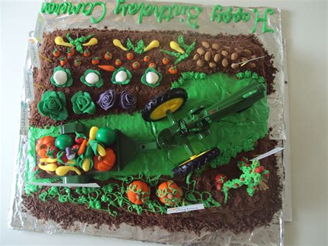 Cam S Vegetable Garden Cake CakeCentral