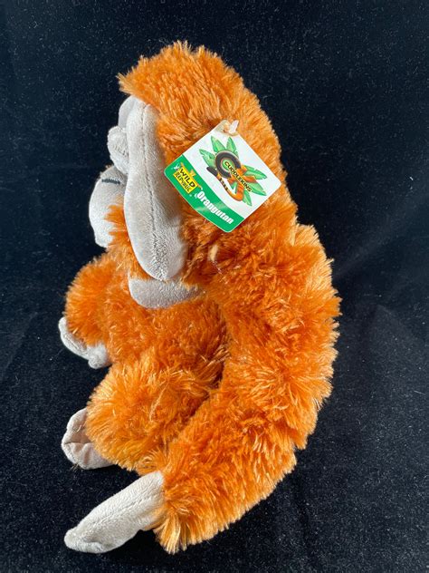 Wild Republic Orangutan Monkey Plush Orange Ape 12 TALL - Etsy