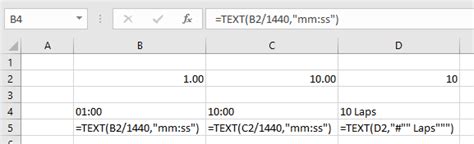 How To Create A Lap Time And Session Time Format In Excel Stack Overflow