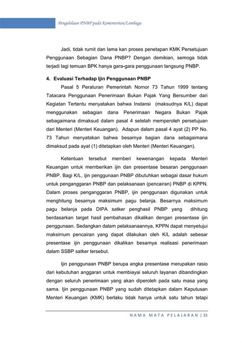 Pengelolaan Penerimaan Negara Bukan Pajak PDF