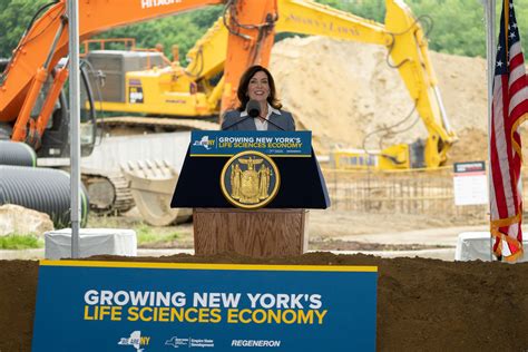 Governor Hochul Announces Groundbreaking For Regeneron S Billion