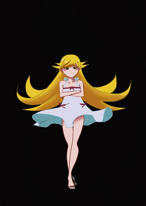 Oshino Shinobu Shinobu Oshino Bakemonogatari Monogatari