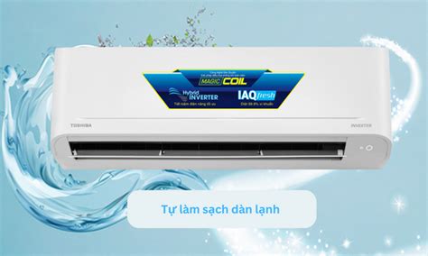 Máy Lạnh Toshiba Inverter 2 HP RAS H18C4KCVG V Giá Tốt Nguyễn Kim