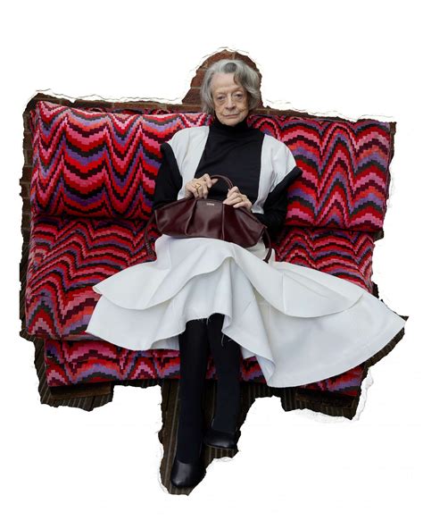 Maggie Smith Stars In New Loewe Campaign See The Photos Abc News