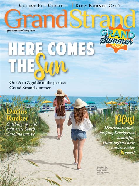 Gulfstream Communications Grand Strand Magazine June July Page