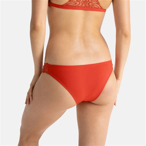 Volta Brazilian Bikini Bottoms Orange Dorina La Redoute