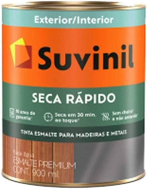 Tinta Suvinil Para Madeiras E Metais Esmalte Brilhante Seca Rapido L