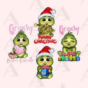 Bundle Of Grinch Png Files With Pan Dulce Cafecito Y Chisme Tis