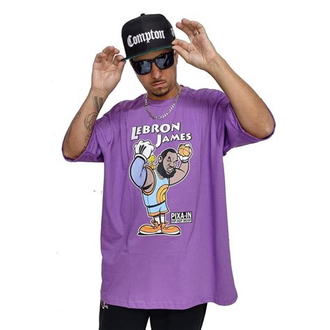 Camiseta Big Pixain Lebron James Pix 082 Roxo Netshoes