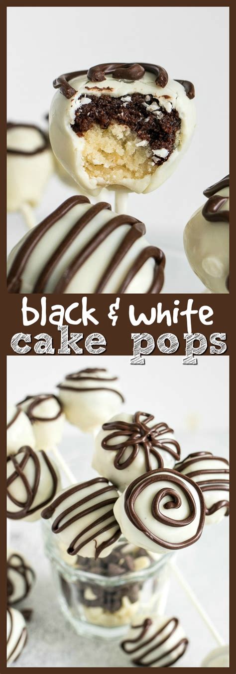 Black & White Cake Pops - CPA: Certified Pastry Aficionado