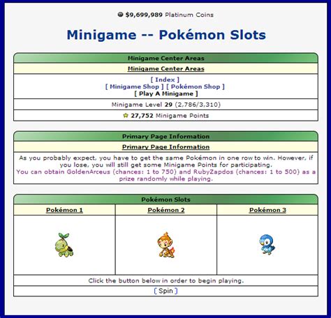 Minigame Center The Pokemon Moon Rpg Wiki Fandom