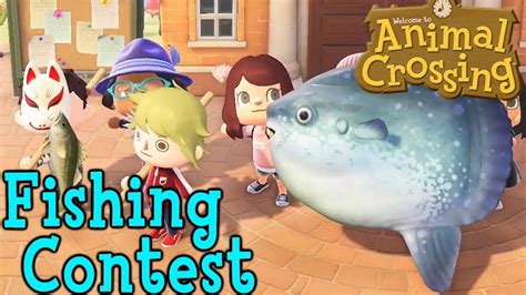 Animal Crossing Fishing Contest Who Can Catch The Coolest Fish