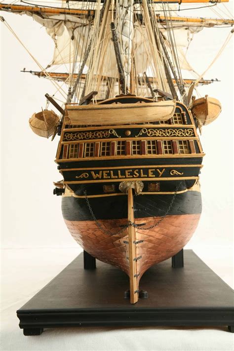 Ship Model Hms Wellesley Of 1815 Model Ships Model Boats Photo