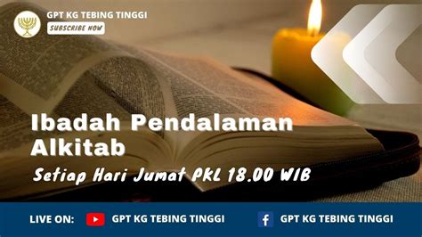 Ibadah Doa Penyembahan September Pdt Amos Purba Youtube