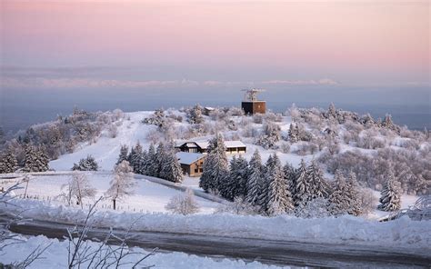 Le Pilat sous la neige Parc naturel régional du Pilat J Flickr