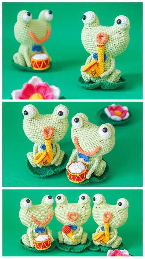 Crochet Frog Amigurumi Pdf Free Pattern Amigurumi