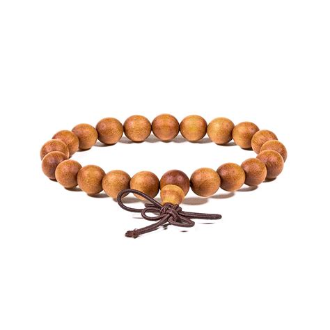 Bracelet Mala En Bois De Santal Vibrations Cristallines