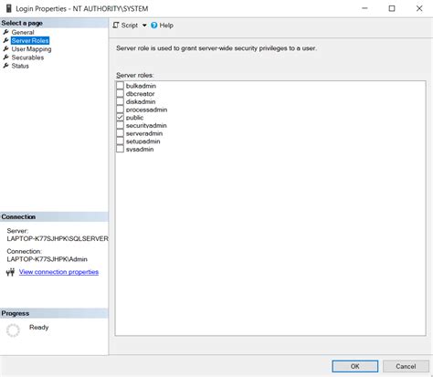 Sql Server Backup Permissions Login Properties Sqlbak Blog