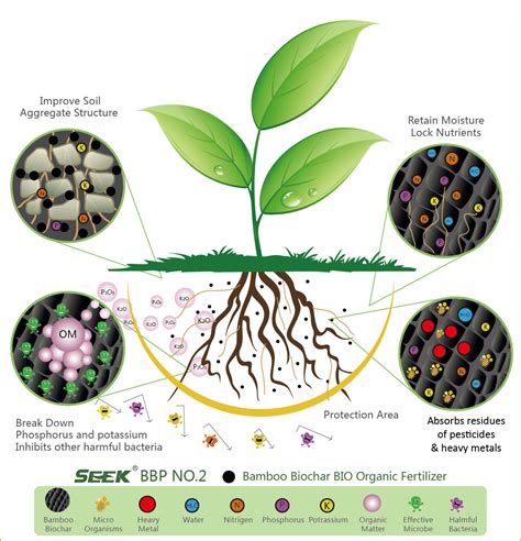 Biochar Bio Organic Granules