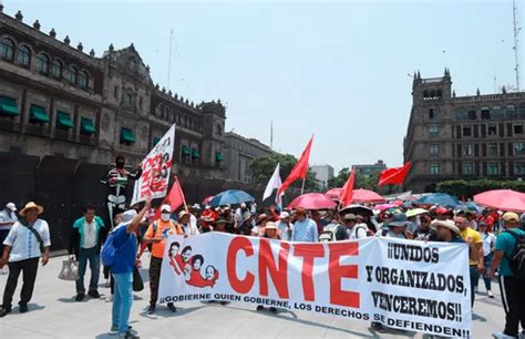 Marchas y bloqueos de la CNTE paralizan la CDMX México Informa