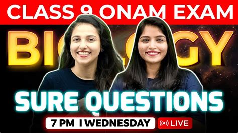 Class Biology Onam Exam Sure Questions Exam Winner Class Youtube