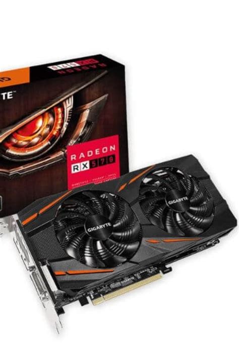 GigaByte Radeon RX570 8gb Instant Display, Gaming Pc Build, Heat Pipe ...