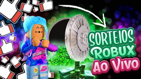 🔴 Roblox Ao Vivo 🔴 Sorteio De Robux 🤑 Na Live Da Madrugada 🌙 Youtube