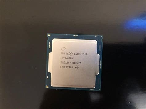 Intel Core I7 6700k 4 Ghz Processor 392543271 ᐈ Köp På Tradera