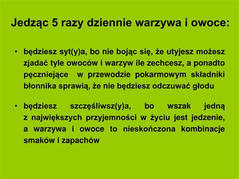 PPT Akcja 5 Razy Dziennie Warzywa I Owoce 31 Marca 2007r