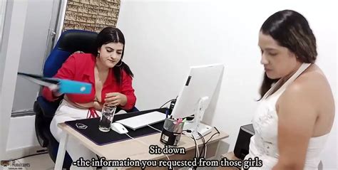 Beautiful Lesbian Boss Licks Her Employee S Pussy Spanish Porn By FapHouse XHamster