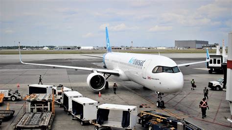 Air Transat A321Neo First In North America Air Transat A321neo LR