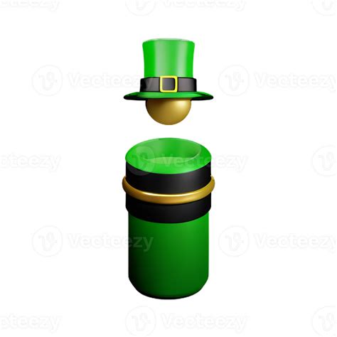 St Patricks Day 3d Rendering Icon Illustration 28715161 Png