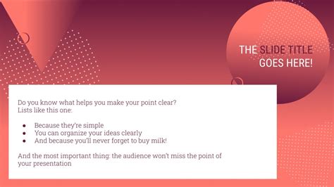 Geometric Gradient Google Slides and PowerPoint Template