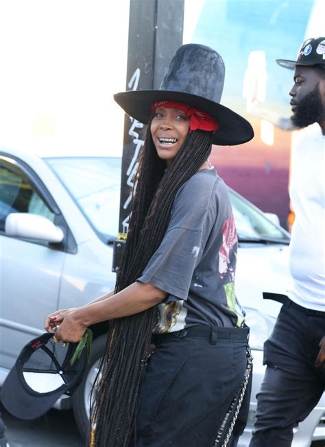 ERYKAH BADU at a Meet and Greet in Sacramento 06/19/2023 – HawtCelebs