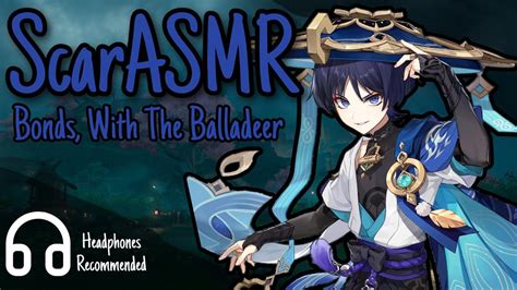 Scaramouche Asmr Genshin Impact Wanderer X Listener 🌂 Bonding In The Rain With The Balladeer