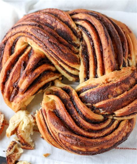 Nutella Bread Recipe Nutella Bread Braided Nutella Bread Nutella