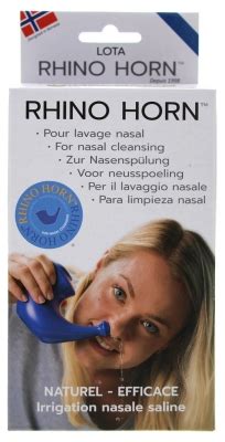 Rhino Horn Pour Lavage Nasal Couleur Bleu